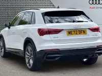 Used Audi Q3 Black Edition 150 HP (110 kW) 2022 White SUV