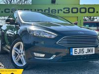 Used Ford Focus Titanium 125 HP (91 kW) 2015 Black Hatchback