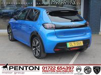 Used Peugeot e-208 Premium 100 kW (136 HP) 2021 Blue Hatchback