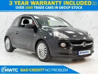 Used Vauxhall Adam Glam 87 HP (63 kW) 2016 Black Hatchback