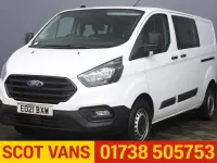 Used Ford Transit Custom 130 HP (95 kW) 2021 White Van