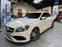 Used Mercedes A160 AMG line 102 HP (75 kW) 2018 White Hatchback