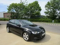 Used Audi A3 Sport 110 HP (80 kW) 2015 Black Hatchback