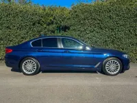 Used BMW 530 Comfort Edition 252 HP (185 kW) 2018 Blue Sedan