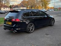 Used VW Golf VII R 2017 Black Estate