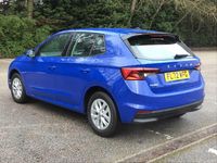Usado Skoda Fabia Comfort 2022 Azul Citadino