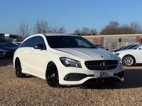 Used Mercedes CLA200 Shooting Brake AMG line 136 HP (100 kW) 2017 White Estate