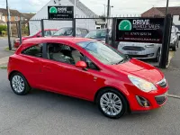 Used Vauxhall Corsa 2012 Red Hatchback