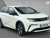 New BYD Dolphin Active 69 kW (95 HP) 2026 White Hatchback