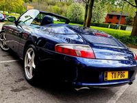 Used Porsche 911 Carrera Cabriolet 2002 Blue Cabriolet