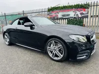 Used Mercedes E300 AMG Line Premium 245 HP (180 kW) 2019 Black Cabriolet