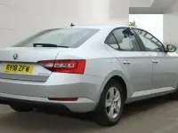 Used Skoda Superb 120 HP (88 kW) 2018 Grey Hatchback