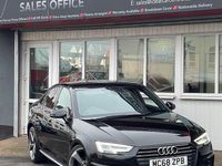 Used Audi A4 Black Edition 150 HP (110 kW) 2019 Black Sedan
