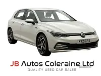 Used VW Golf VII Style 150 HP (110 kW) 2021 White Hatchback