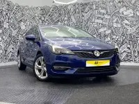 Used Vauxhall Astra SRi 145 HP (106 kW) 2021 Blue Hatchback