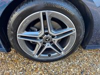 Used Mercedes A180 AMG line 116 HP (85 kW) 2021 Blue Hatchback