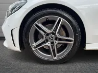 Used Mercedes C200 AMG line 195 HP (143 kW) 2019 Polar white Coupe