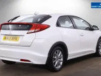 Used Honda Civic ES 2013 White Hatchback
