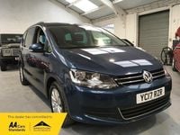 Used VW Sharan SE 2017 Blue MPV