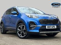 Used Kia Sportage GT-Line 174 HP (127 kW) 2021 Blue SUV