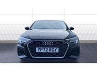 Used Audi A3 S-Line 150 HP (110 kW) 2022 Black Sedan