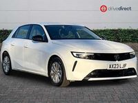 Used Vauxhall Astra Design Edition 110 HP (80 kW) 2023 White Hatchback