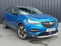 Used Vauxhall Grandland X Sport 130 HP (95 kW) 2019 Blue SUV