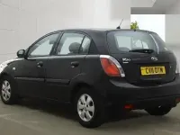 Used Kia Rio 109 HP (80 kW) 2011 Black Hatchback