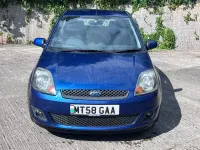 Used Ford Fiesta Zetec 79 HP (58 kW) 2008 Blue Hatchback