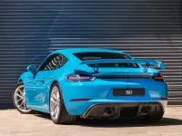 Used Porsche 718 420 HP (308 kW) 2022 Blue Coupe