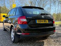 Used Skoda Rapid SE 105 HP (77 kW) 2014 Black Hatchback