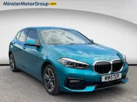 Used BMW 118 Sport Line 2022 Blue Hatchback