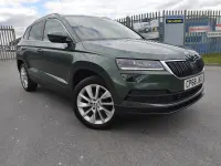 Used Skoda Karoq SE L 150 HP (110 kW) 2018 Green SUV