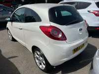 Used Ford Ka Zetec 2014 White Hatchback