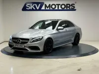 Begagnad Mercedes C63 AMG Premium 2016 Silver Sedan