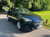 Used Vauxhall Corsa Design Edition 90 HP (66 kW) 2015 Black Hatchback