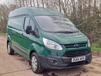 Used Ford Transit Custom Trend 125 HP (91 kW) 2014 Green Van