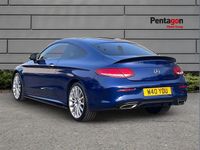 Used Mercedes C200 AMG Line Premium Plus 180 HP (132 kW) 2018 Blue Coupe