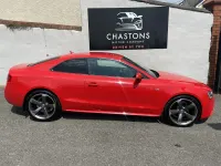 Used Audi A5 Black Edition 177 HP (130 kW) 2013 Red Coupe