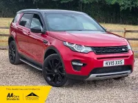 Used Land Rover Discovery 4 HSE Luxury 190 HP (139 kW) 2015 Red SUV