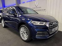 Used Audi Q5 S-Line 252 HP (185 kW) 2018 Blue SUV