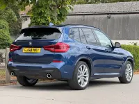 Used BMW X3 M Sport 261 HP (191 kW) 2018 Blue SUV