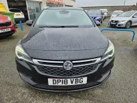 Used Vauxhall Astra SRi 136 HP (100 kW) 2018 Black Estate