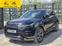 Used Land Rover Range Rover evoque HSE Dynamic 180 HP (132 kW) 2020 Black SUV
