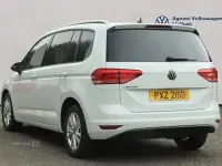 Used VW Touran Family 150 HP (110 kW) 2021 White MPV