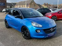 Used Vauxhall Adam 70 HP (51 kW) 2017 Blue Hatchback