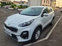 Used Kia Sportage 130 HP (95 kW) 2019 White SUV