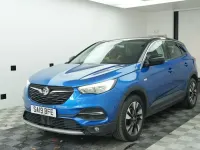 Used Vauxhall Grandland X Sport 130 HP (95 kW) 2019 Blue SUV