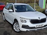 Used Skoda Kamiq SE 70 HP (51 kW) 2025 Moon white metallic SUV