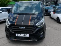 Used Ford Transit Custom Sport 185 HP (136 kW) 2021 Black Van